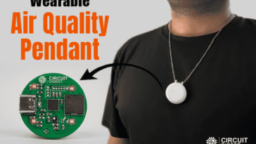 Wearable Air Quality Pendant