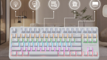 Matter-enabled mechanical keyboard