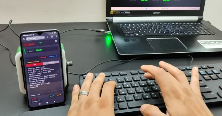 Interface Web pentisting ESP32-S3