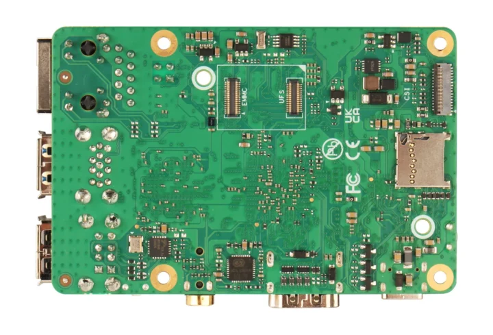 Allwinner A733 SBC avec stockage EMMC ou UFS