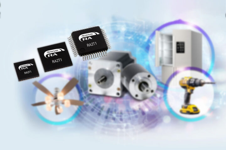 Groupe de microcontrôleur de Renesas RA2T1 (MCU)