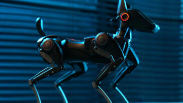 Henbot Sirius trainable AI robot dog