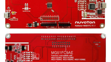 NuMaker-MG51FC MG51 8-bit 8051 MCU development board
