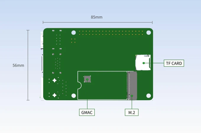 VisionFive 2 Lite RISC-V Board Bottom VisionFive 2 Lite RISC-V Board Bottom
