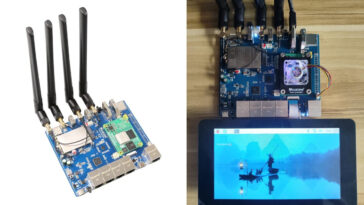 Raspberry Pi CM5 5G Router Expansion Board