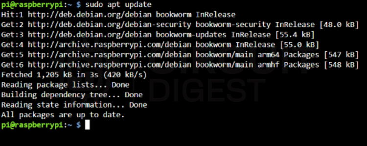Boot Raspberry Pi de SD et Terminal ouvert