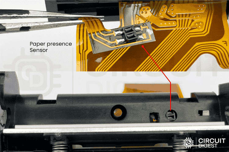 Capteur de présence en papier