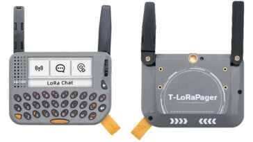 LILYGO T-Lora Pager (LoRa + ESP32 S3 handheld LoRa text messaging device)