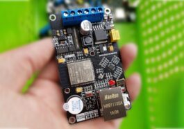 ESP32 Modbus RTU,TCP Board