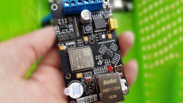 ESP32 Modbus RTU,TCP Board