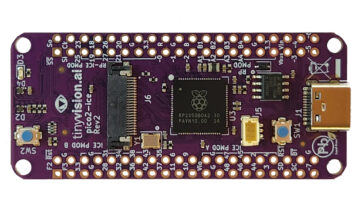 pico2 ice Raspberry Pi RP2350B + iCE40UP5K FPGA development baord