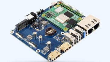 Waveshare CM5 DUAL ETH BASE