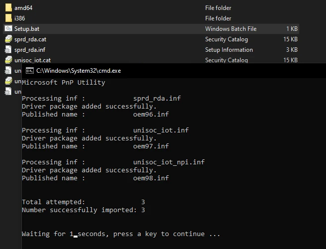 Pilotes Windows Quectel EC200U