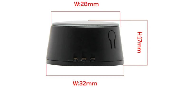 Dimensions Lilygo T-Circle-S3