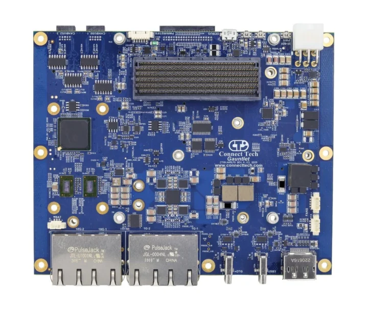 Carte de transporteur de Jetson Thor T5000 avec ports 10GBE et GBE