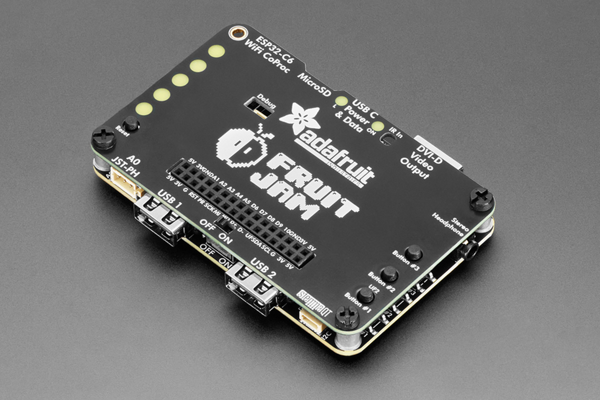 Adafruit Fruit Jam Mini RP2350 Computer