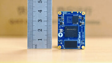 ForLinx FET3506J-C est un SOM Ultra-Small (40 x 29 mm) Rockchip RK3506J avec des connecteurs de planche à bord