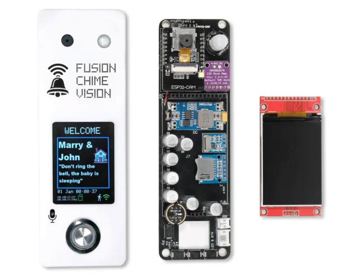 sonnette de vision de la carillon fusion