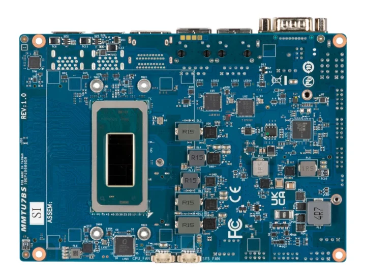 Intel Core Ultra 5 125U ou Ultra 7 155u 3,5 pouces industrielles SBC