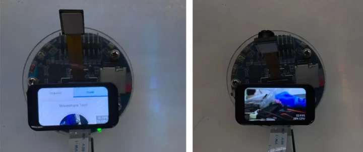 Demo LVGL audio ESP32-S3