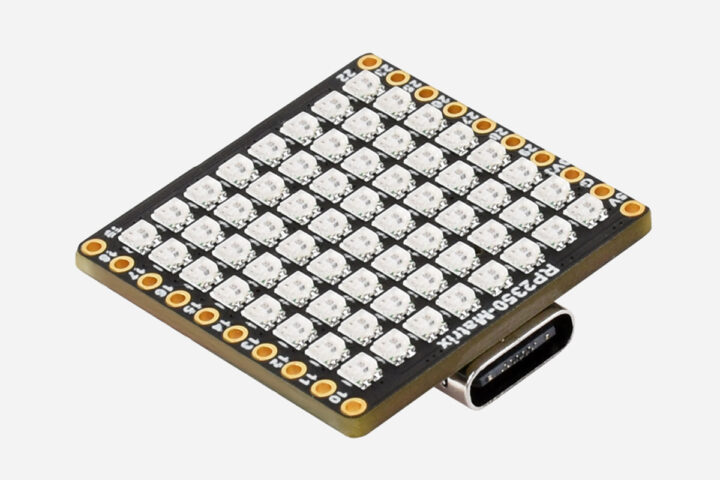 Waveshare RP2350 WS2812 RVB Matrice LED Waveshare RP2350 WS2812 RVB Matrice LED