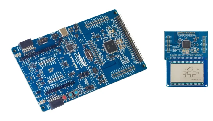 Conseil d'évaluation EK-RA4C1 avec LCD