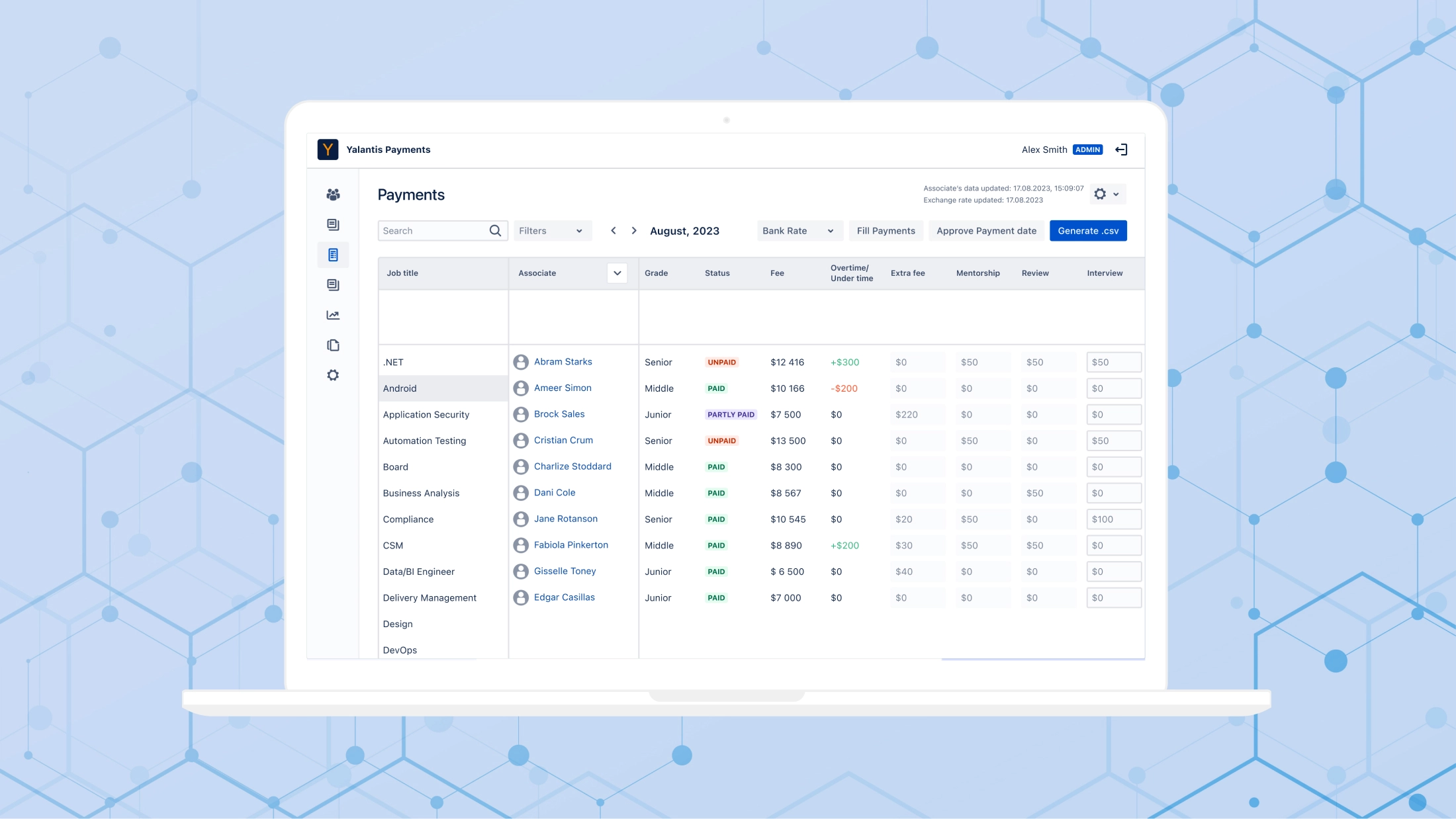 Yalantis Website Screenshot