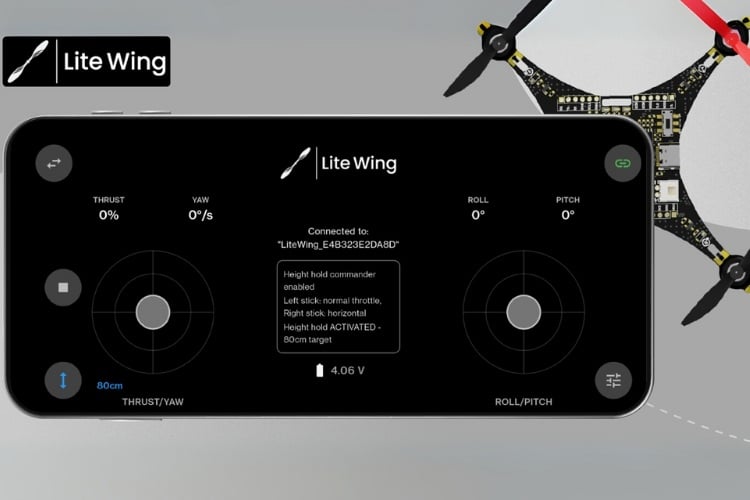 1756956681 8 Le drone Litewing ESP32 obtient une nouvelle application mobile