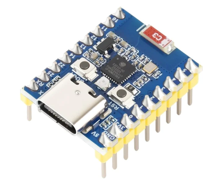 ESP32-H2-zéro avec des en-têtes pré-fusionnés