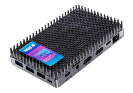 MeLE Cyber X1 fanless mini PC plastic heatsink