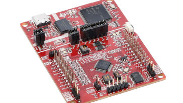 F28E12x LaunchPad Board based on DSP motor control MCUs