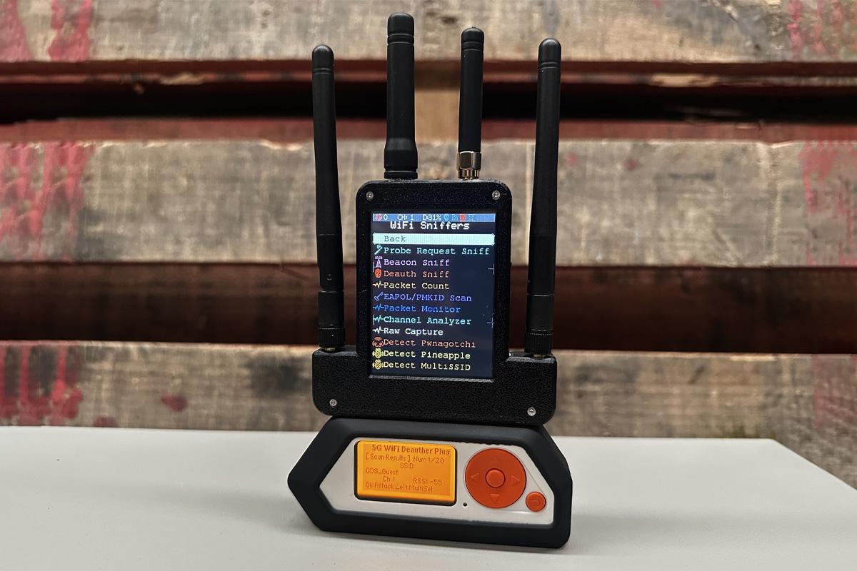 ESP32 Marauder Double Barrel