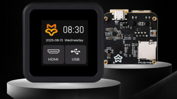 Luckfox PicoKVM with case and 1.54inch touch display