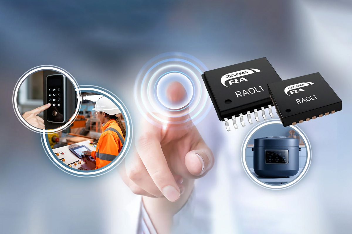 Renesas RA0 Capacitive Touch Ultra Low Power MCUs