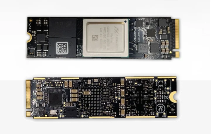 Axelera metis M.2 max max inférieur