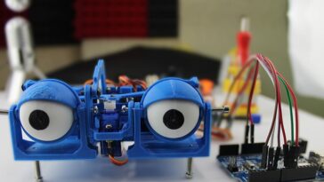 3D Printed Animatronic Eye with Arduino