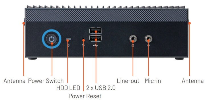 Présentation du matériel Avalue EPC ASL (avant)