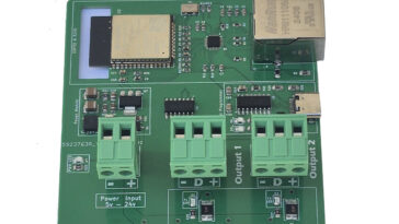 2 Port ESP32 ETH0 WLED Controller