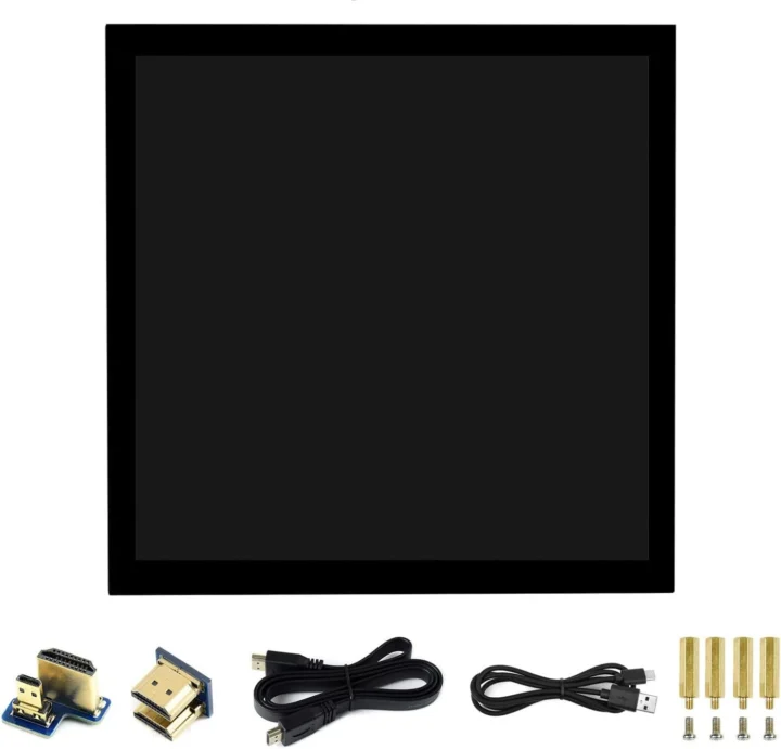 Kit de montage pour câbles d'adaptateurs HDMI pour écran tactile de 4 pouces