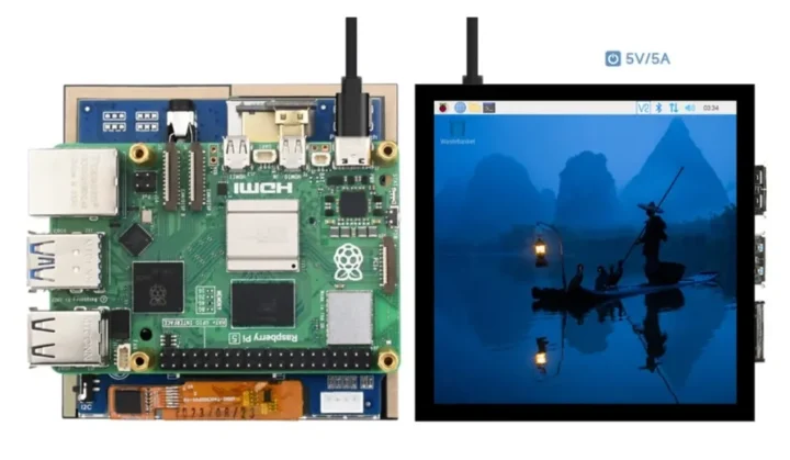 Écran HDMI 4 pouces Raspberry Pi 5