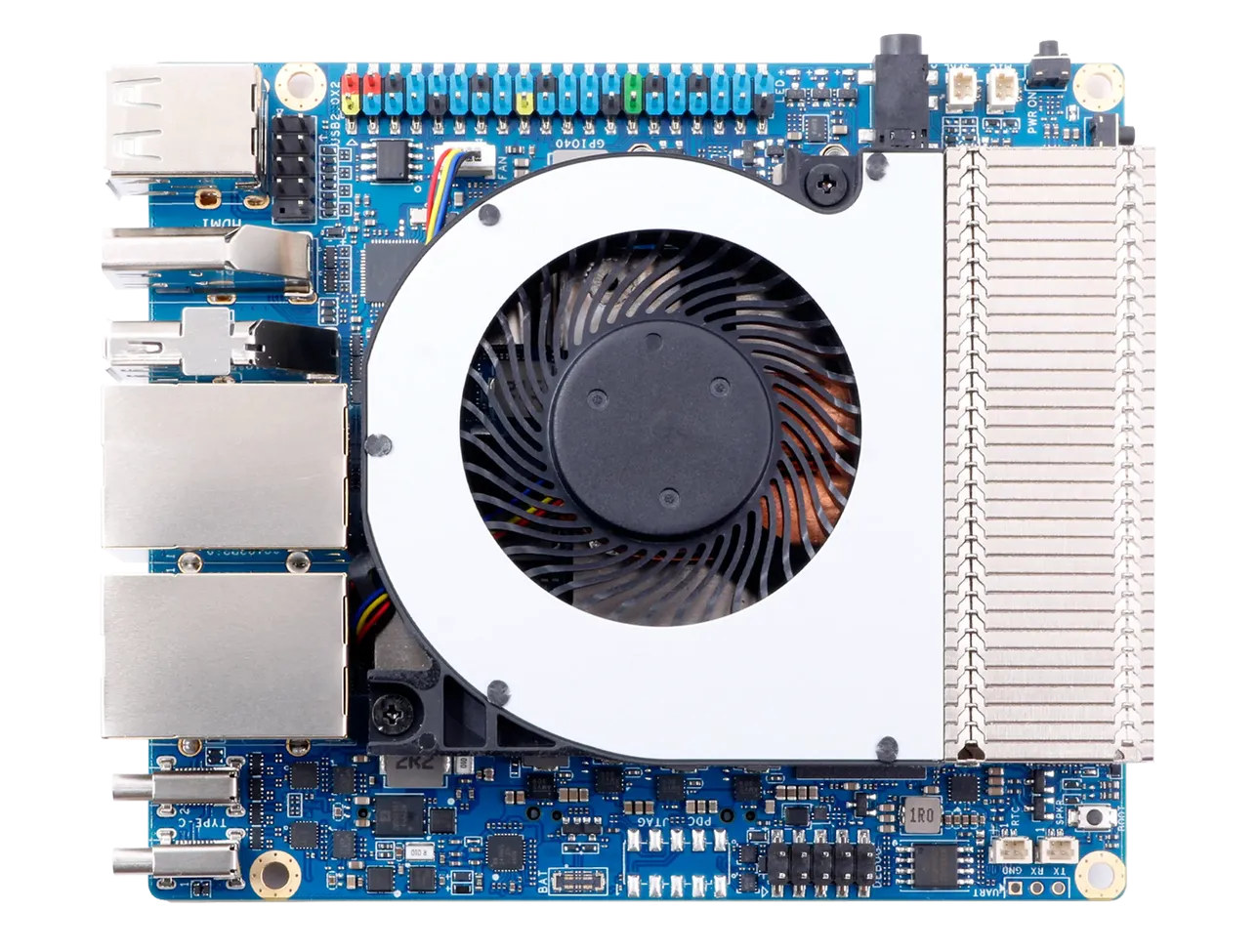 Orange Pi 6 Plus Heatsink fan cooling solution