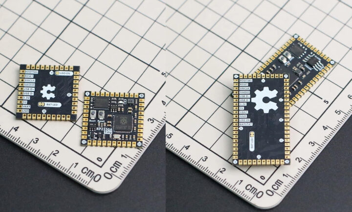 RP2350A Tiny et Tiny XL haut et bas