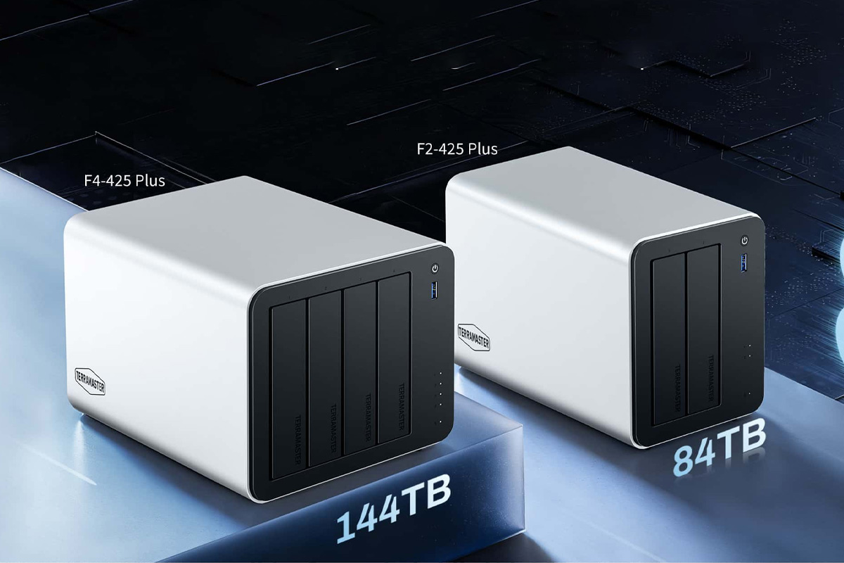 TerraMaster F4 425 Plus and F2 425 Plus Intel N150 Hybrid NAS