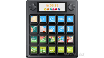 Waveshare MK20 Multi Functional AI Voice Control Panel