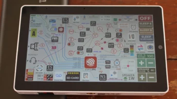 M5Stack Tab5 default GUI