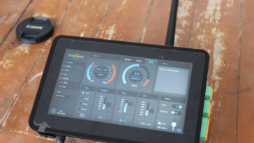 Elecrow CrowPanel CM4 Pi Terminal Demo application