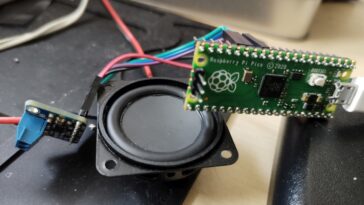 Jouer des sons depuis le Raspberry Pi Pico à l'aide de CircuitPython - un voyage de découverte - Raspberry Pi Pod et base micro:bit