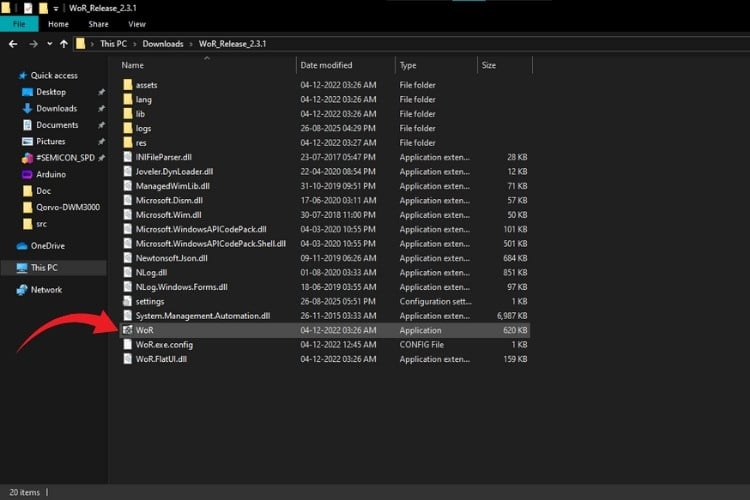 Exécuter WoR Imager en tant qu'administrateur pour installer Windows 11 ARM sur Raspberry Pi