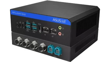 ASUS Jetson T5000 Edge AI computer 10GbE Fakra camera connectors