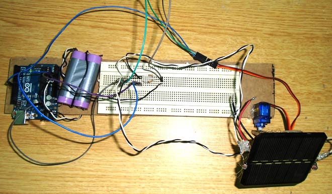 Panneau solaire de suivi du soleil utilisant Arduino Panneau solaire de suivi du soleil utilisant Arduino